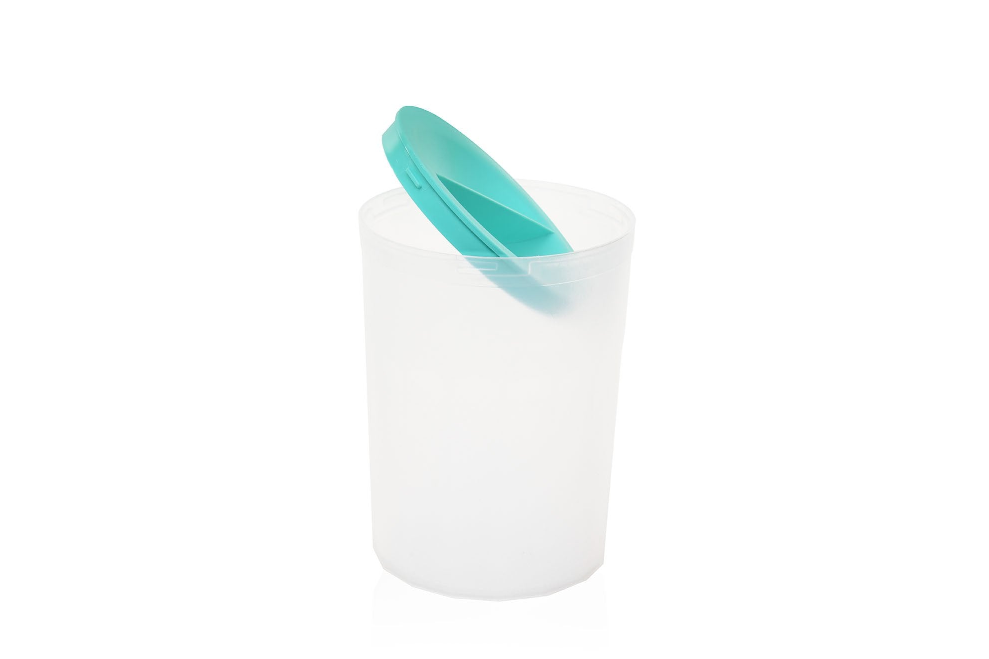 Mintra Home - Bocal en plastique incassable avec couvercle 1.2L - Mintra France
