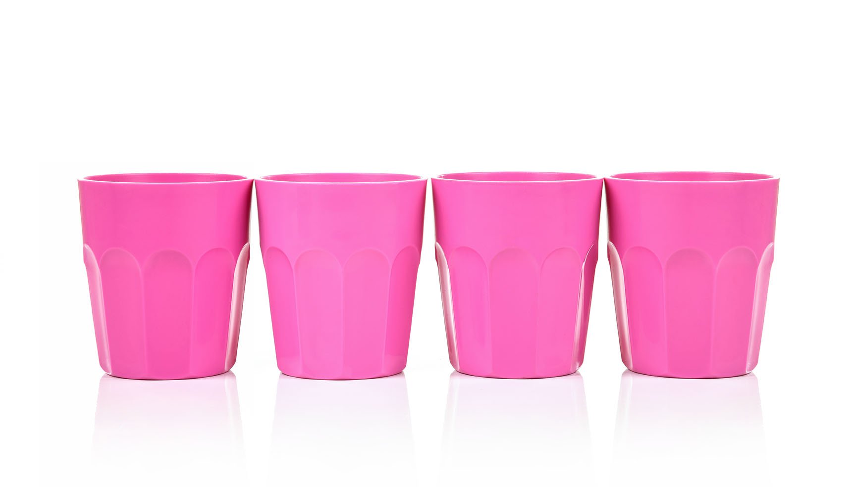 Petit Gobelet en Plastique Incassable 380ml (Lot de 4)