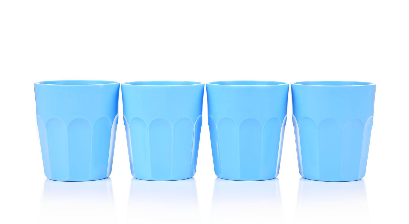 Petit Gobelet en Plastique Incassable 380ml (Lot de 4)