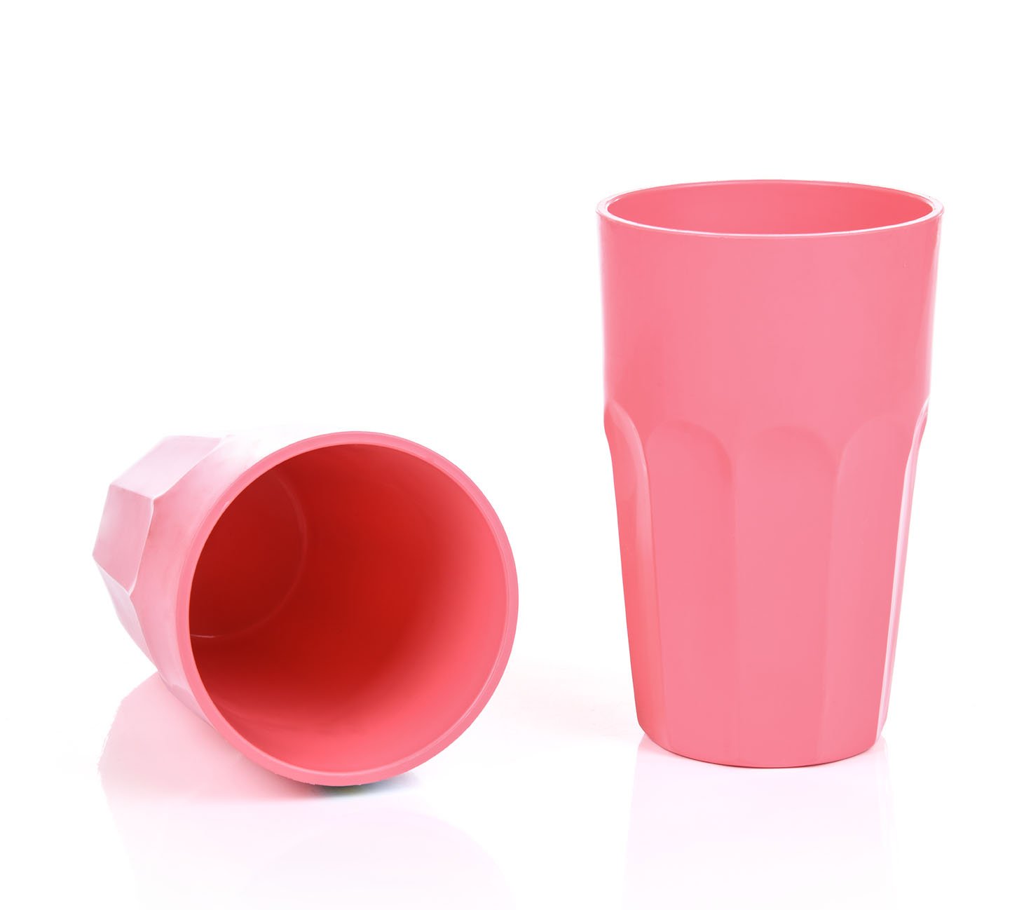 Mintra Home - Grand Verre en Plastique Incassable 450ml (Lot de 4) - Mintra France