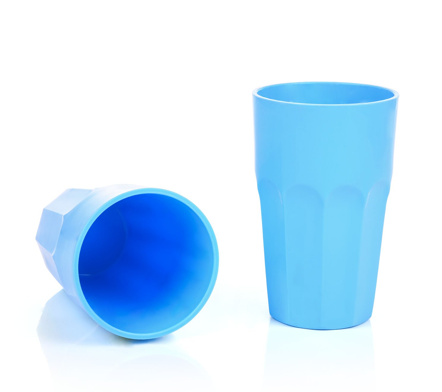 Mintra Home - Grand Verre en Plastique Incassable 450ml (Lot de 4) - Mintra France