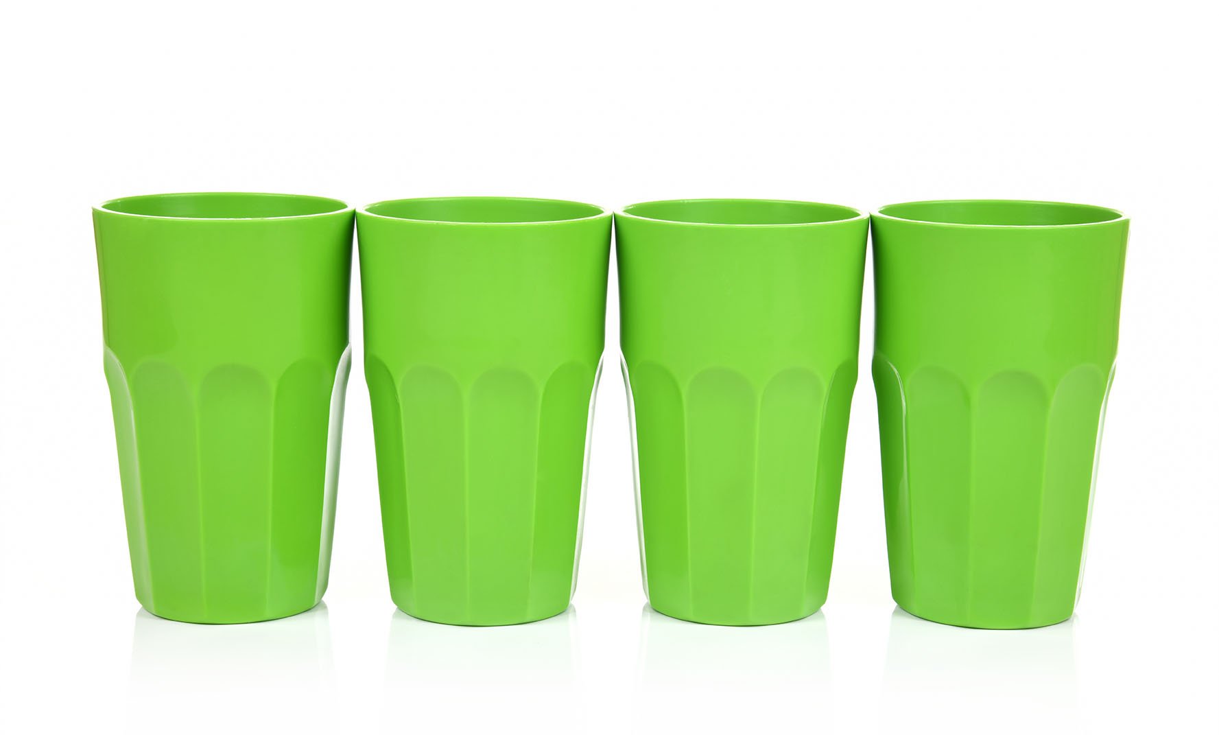 Mintra Home - Grand Verre en Plastique Incassable 450ml (Lot de 4) - Mintra France