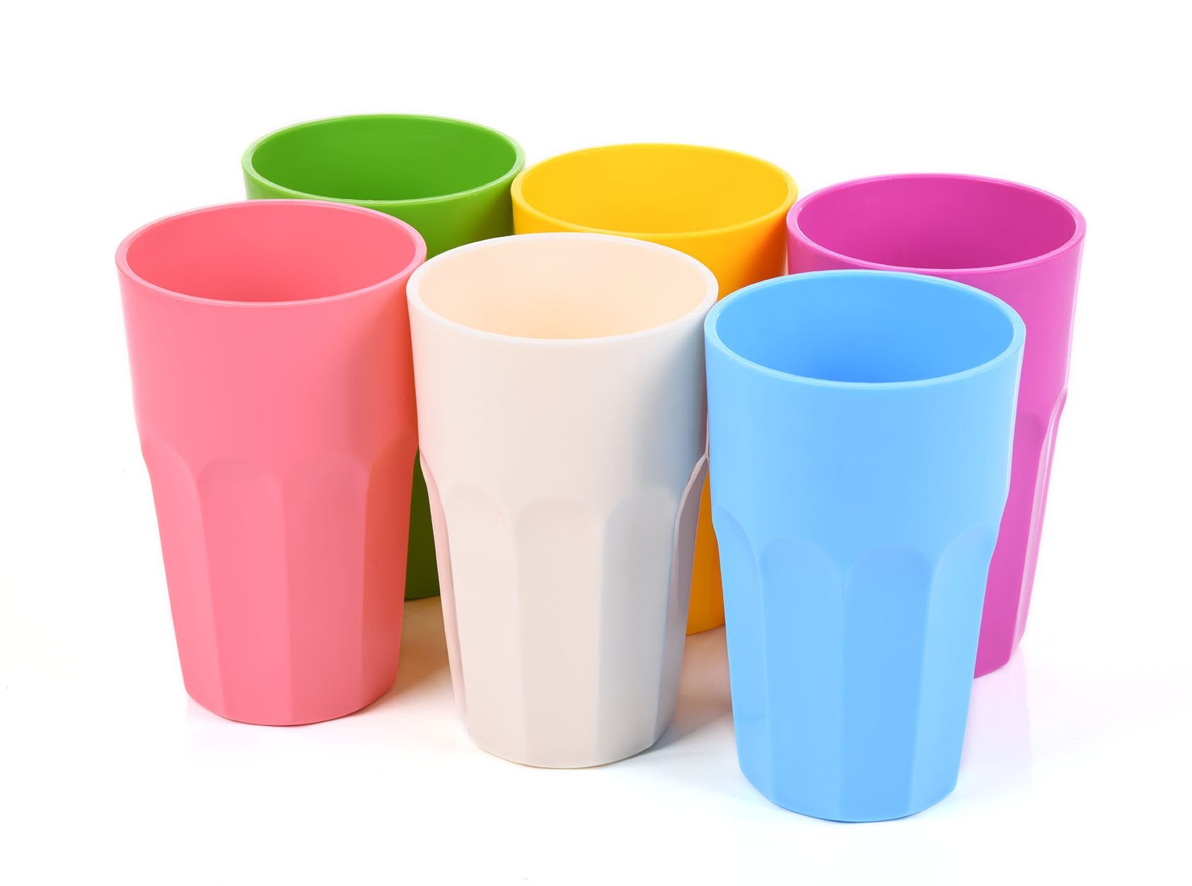 Mintra Home -  Grand Verre en Plastique Incassable 450ml (Lot de 4) - Mintra France