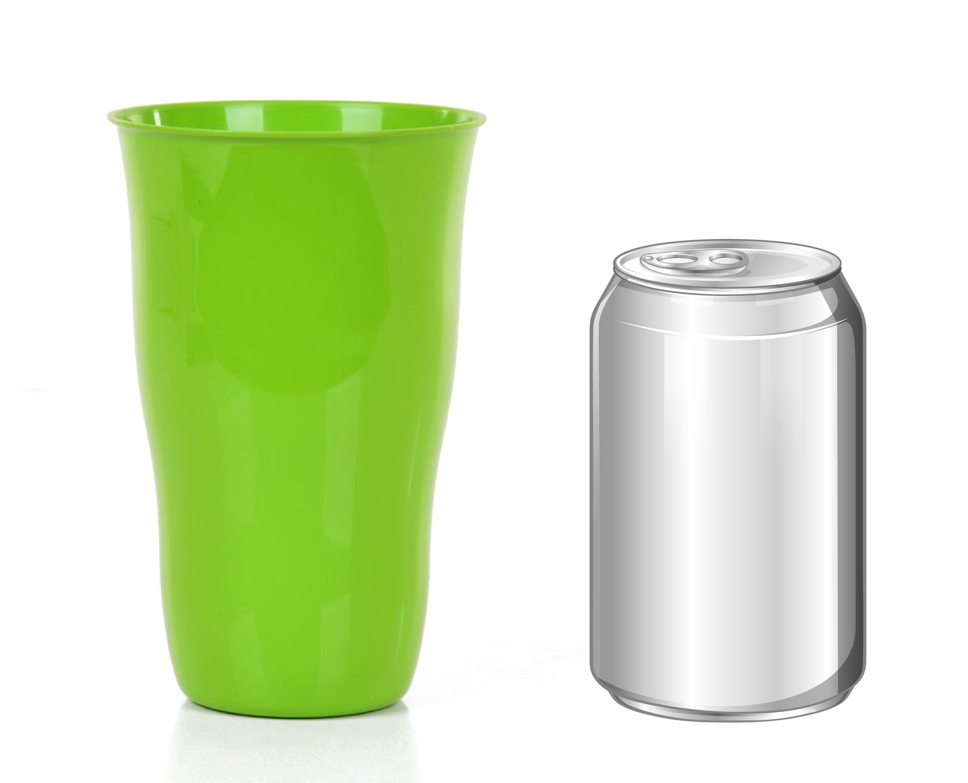 Gobelet réutilisable en plastique 650ml (Lot de 6)