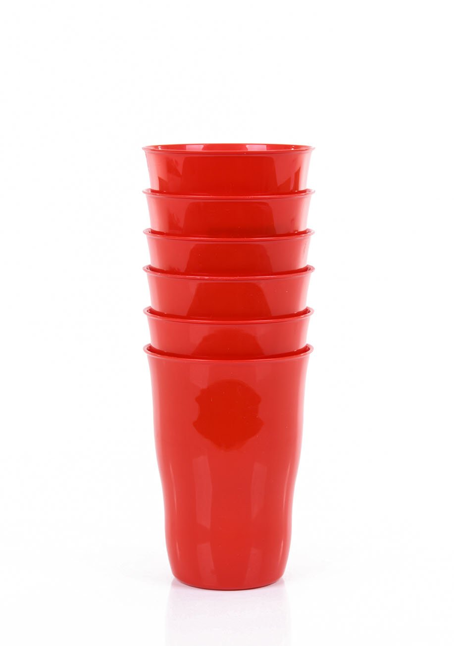 Gobelet réutilisable en plastique 350ml (Lot de 6)- Mintra France