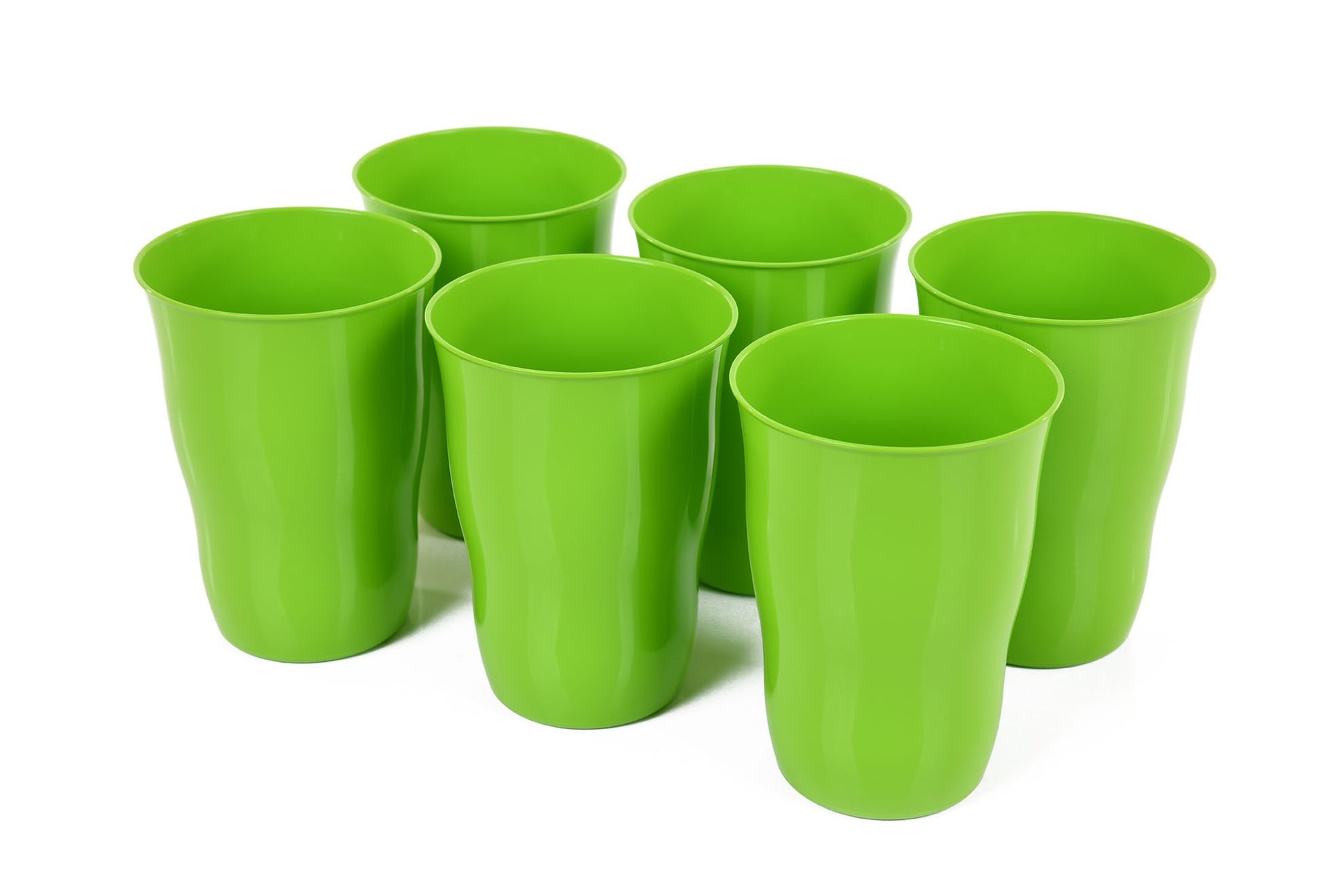 Gobelet réutilisable en plastique 350ml (Lot de 6)- Mintra France