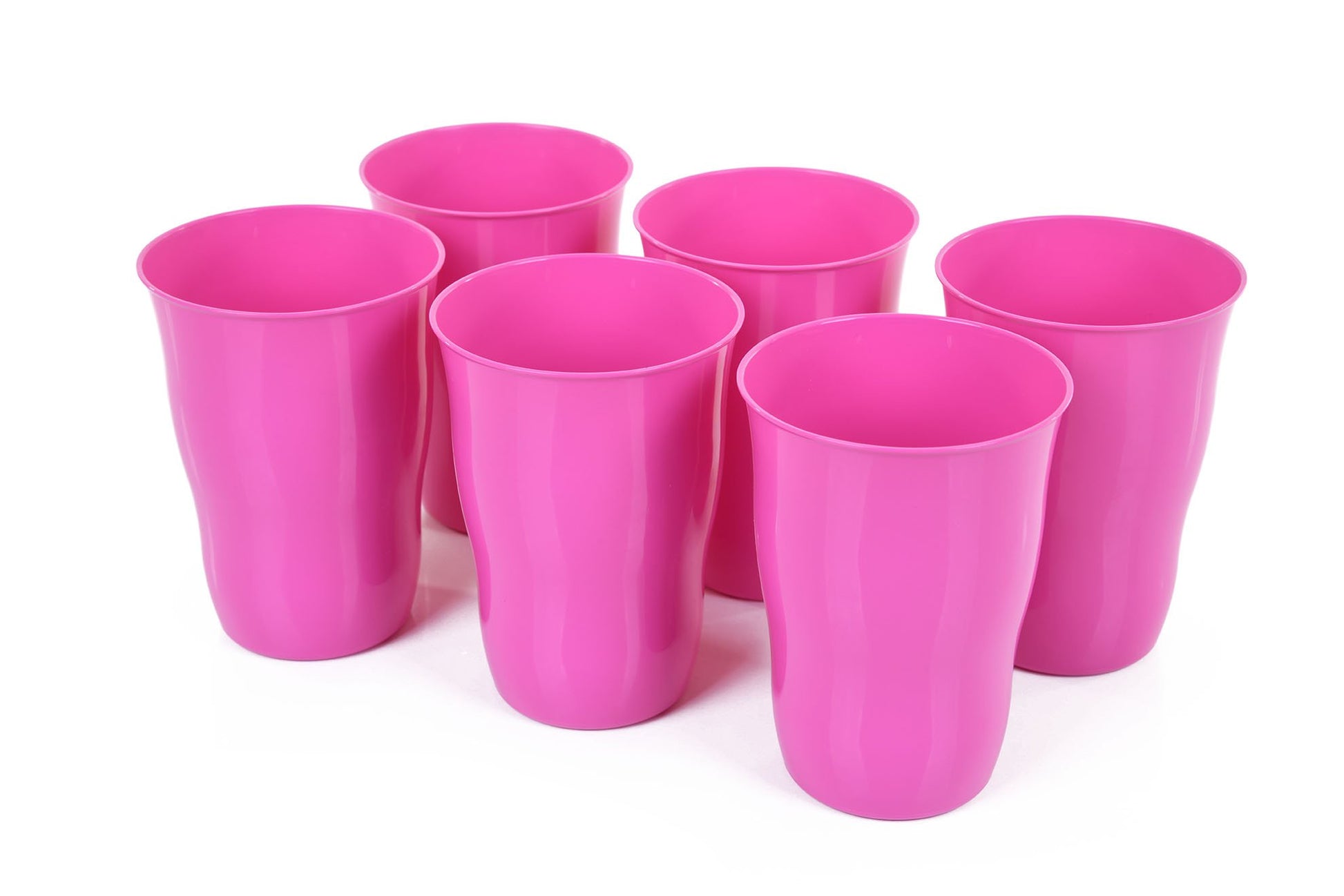 Gobelet réutilisable en plastique 350ml (Lot de 6)- Mintra France