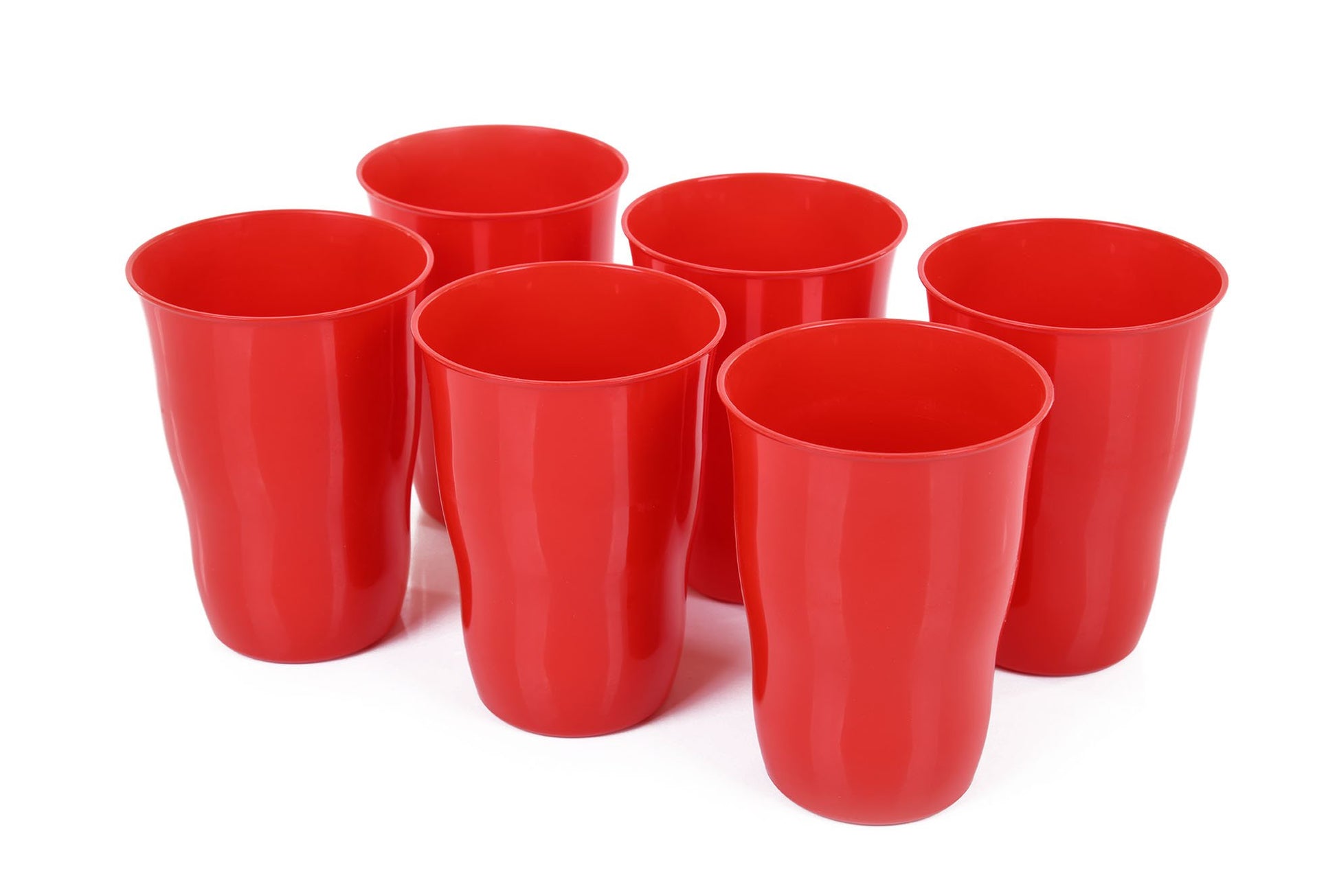 Gobelet réutilisable en plastique 350ml (Lot de 6)- Mintra France