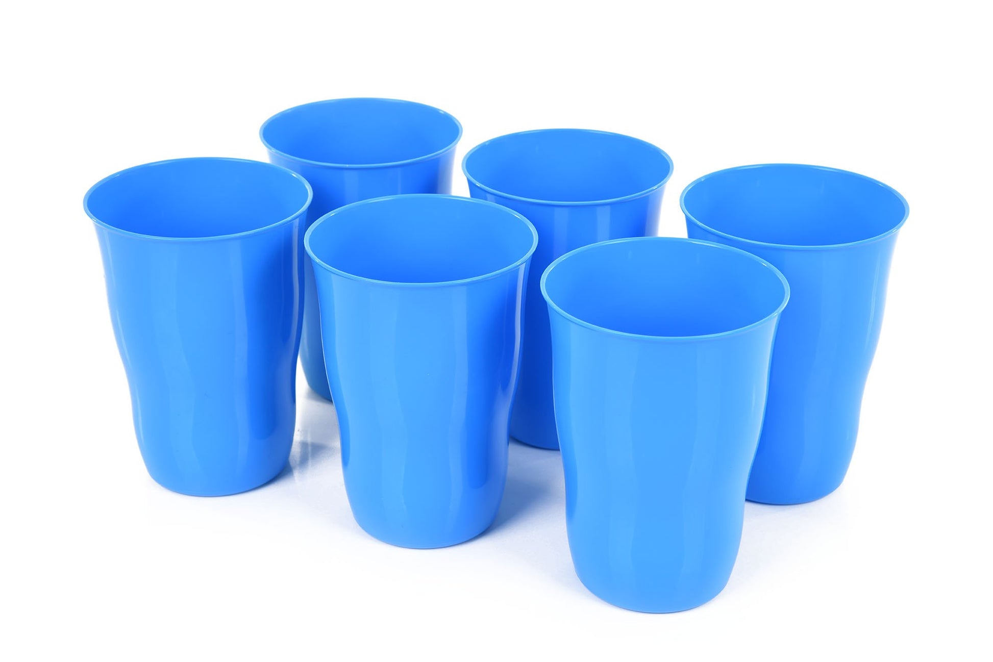 Gobelet réutilisable en plastique 350ml (Lot de 6)- Mintra France
