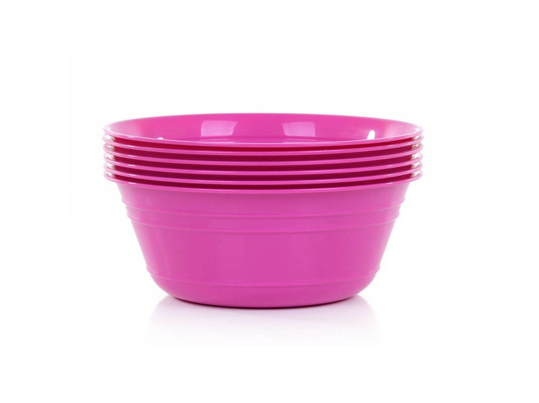 Mintra Home-Bol en plastique incassable - Bol avec 2 poignées (Lot de 4 - Petit) - Mintra France