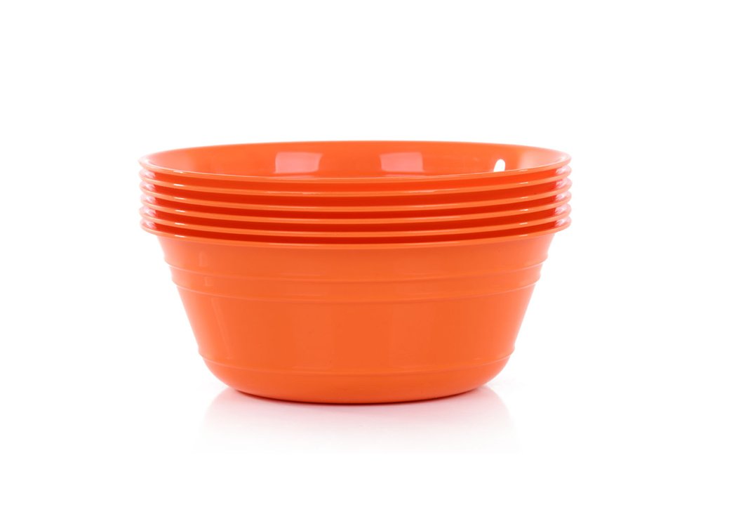 Mintra Home-Bol en plastique incassable - Bol avec 2 poignées (Lot de 4 - Petit) - Mintra France