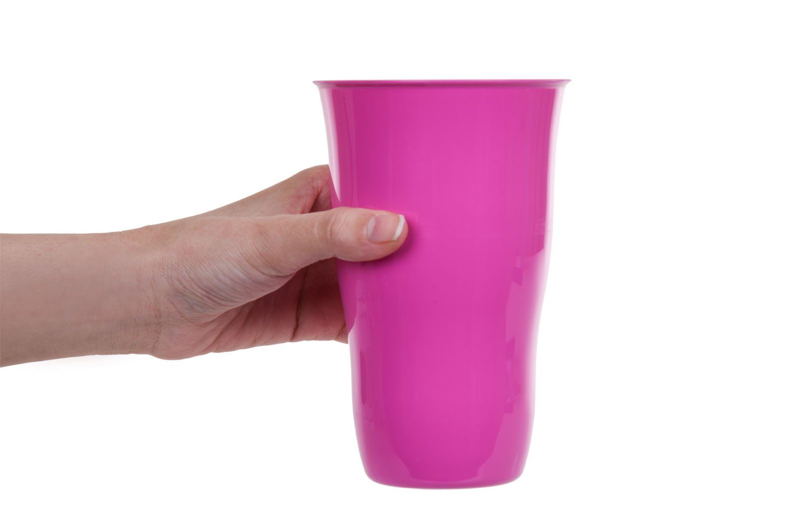 Gobelet réutilisable en plastique 650ml (Lot de 6)