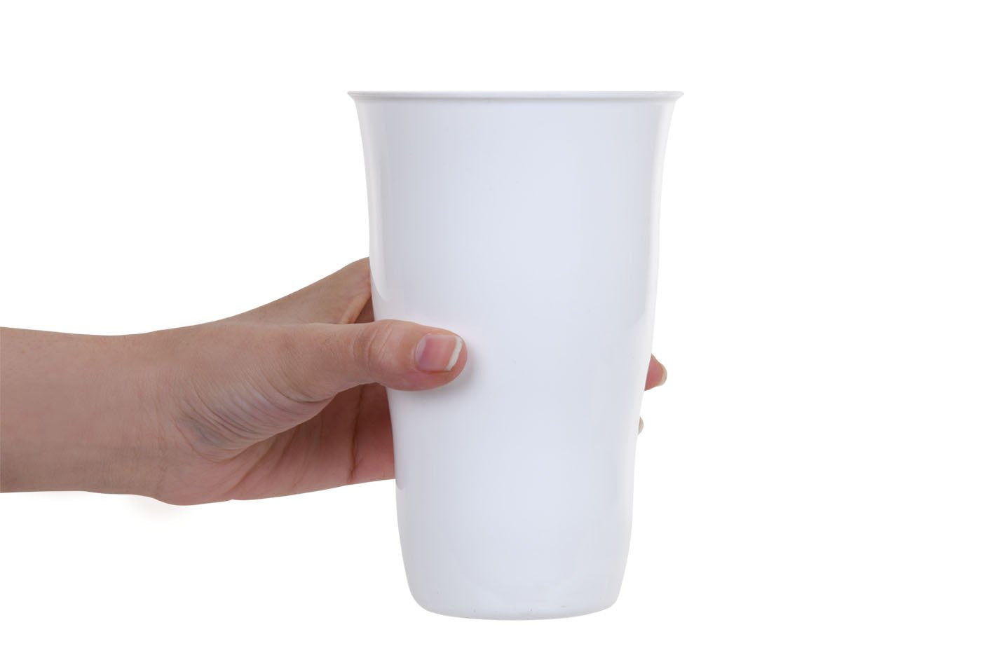 Gobelet réutilisable en plastique 650ml (Lot de 6)