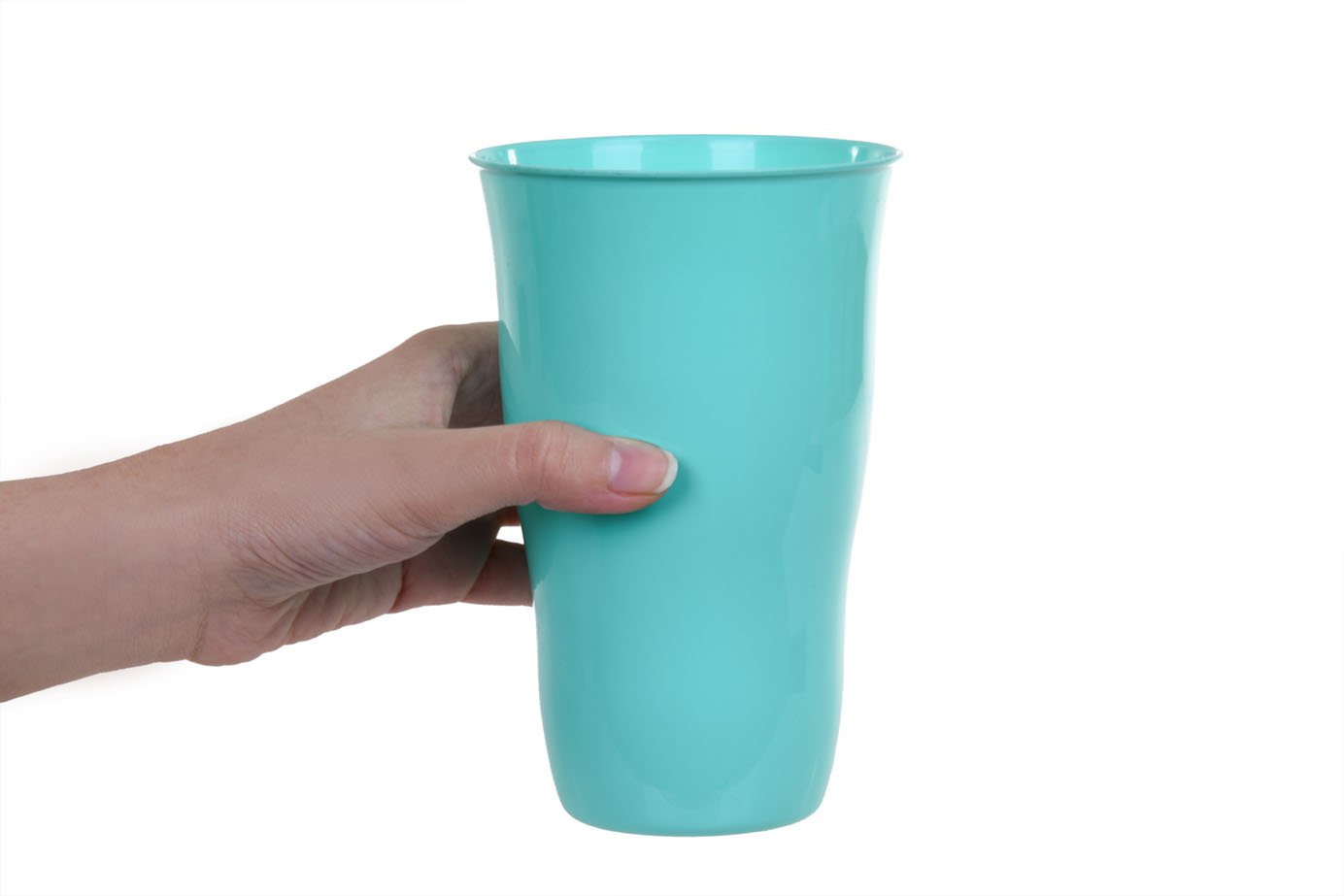 Gobelet réutilisable en plastique 650ml (Lot de 6)