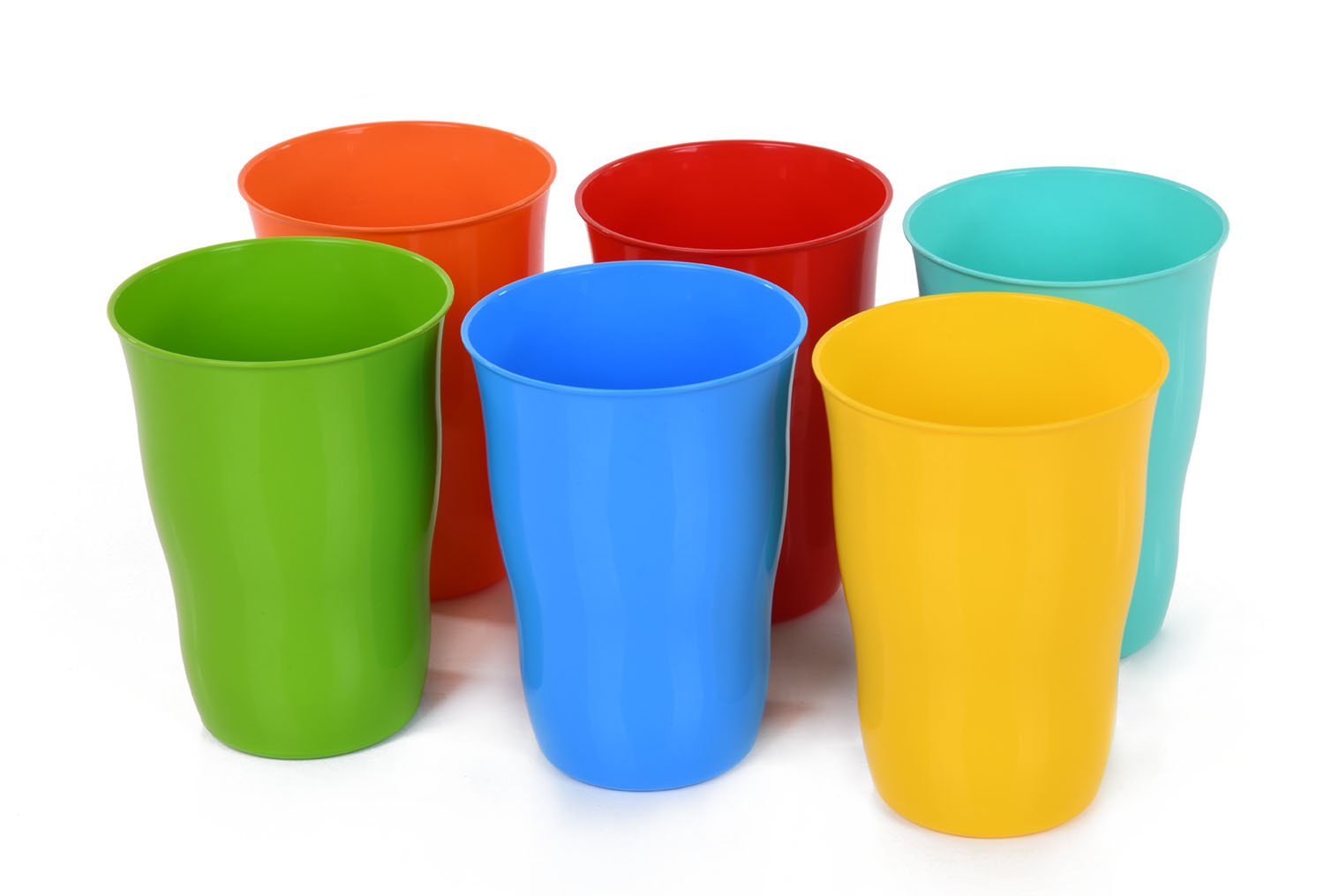 Gobelet réutilisable en plastique 350ml (Lot de 6)- Mintra France