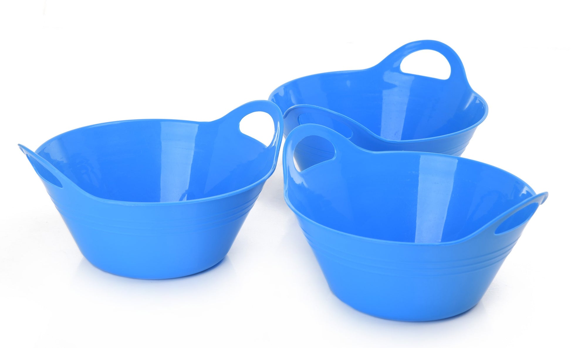Mintra Home - Bol en Plastique avec poignées, Lot de 3 (petit, 970 ml) - Mintra France