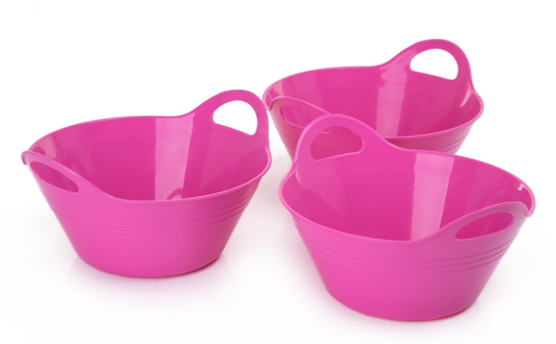 Mintra Home - Bol en Plastique avec poignées, Lot de 3 (petit, 970 ml) - Mintra France