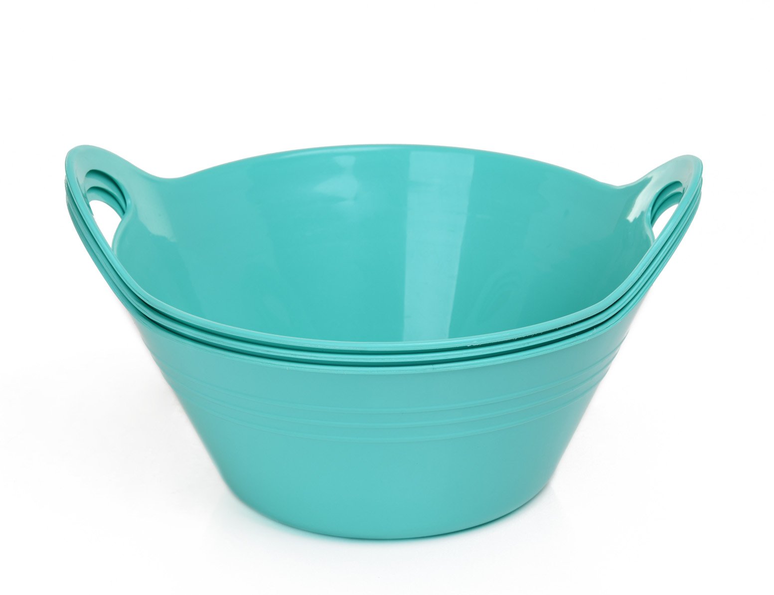 Mintra Home - Bol en Plastique avec poignées, Lot de 3 (petit, 970 ml) - Mintra France