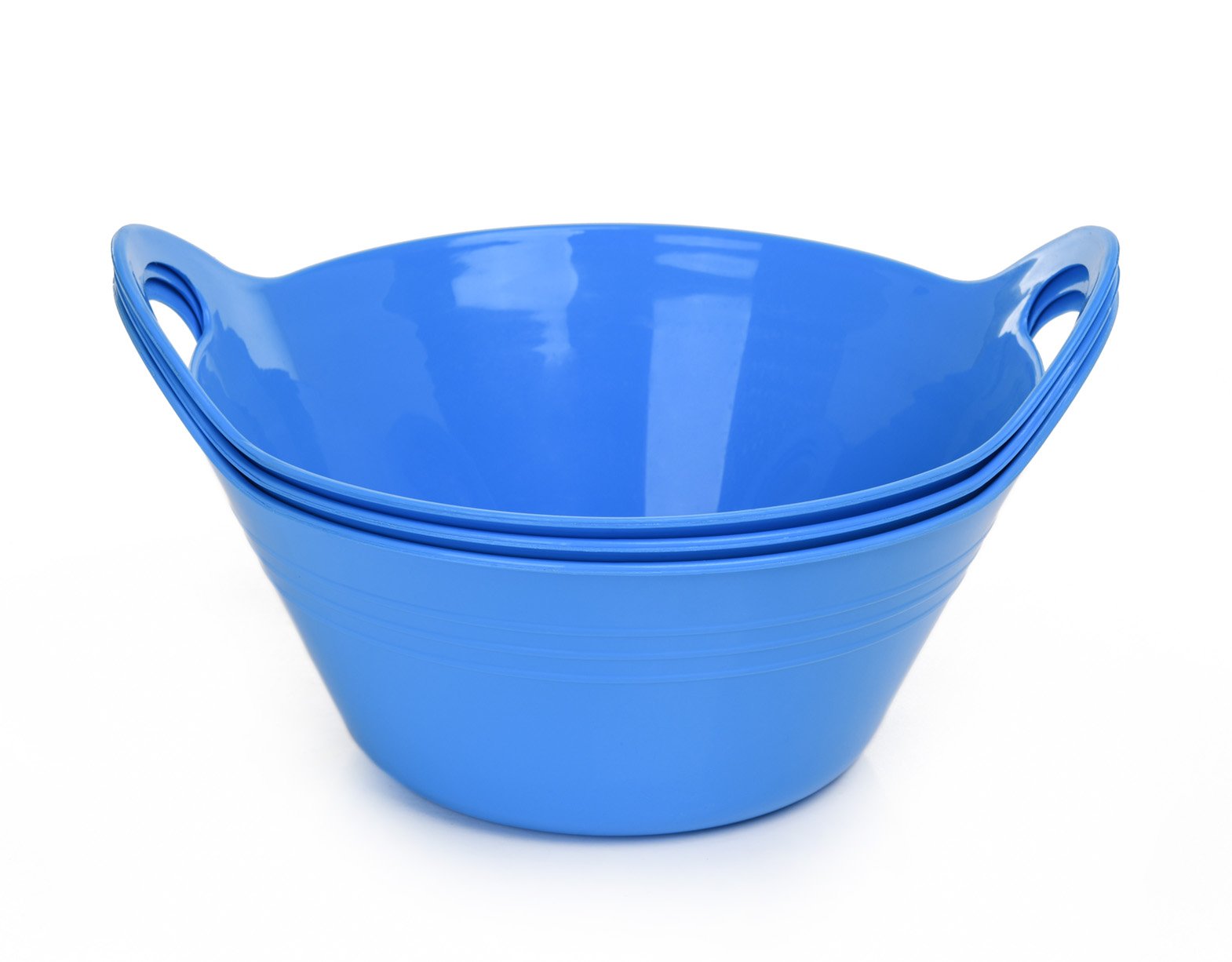 Mintra Home - Bol en Plastique avec poignées, Lot de 3 (petit, 970 ml) - Mintra France