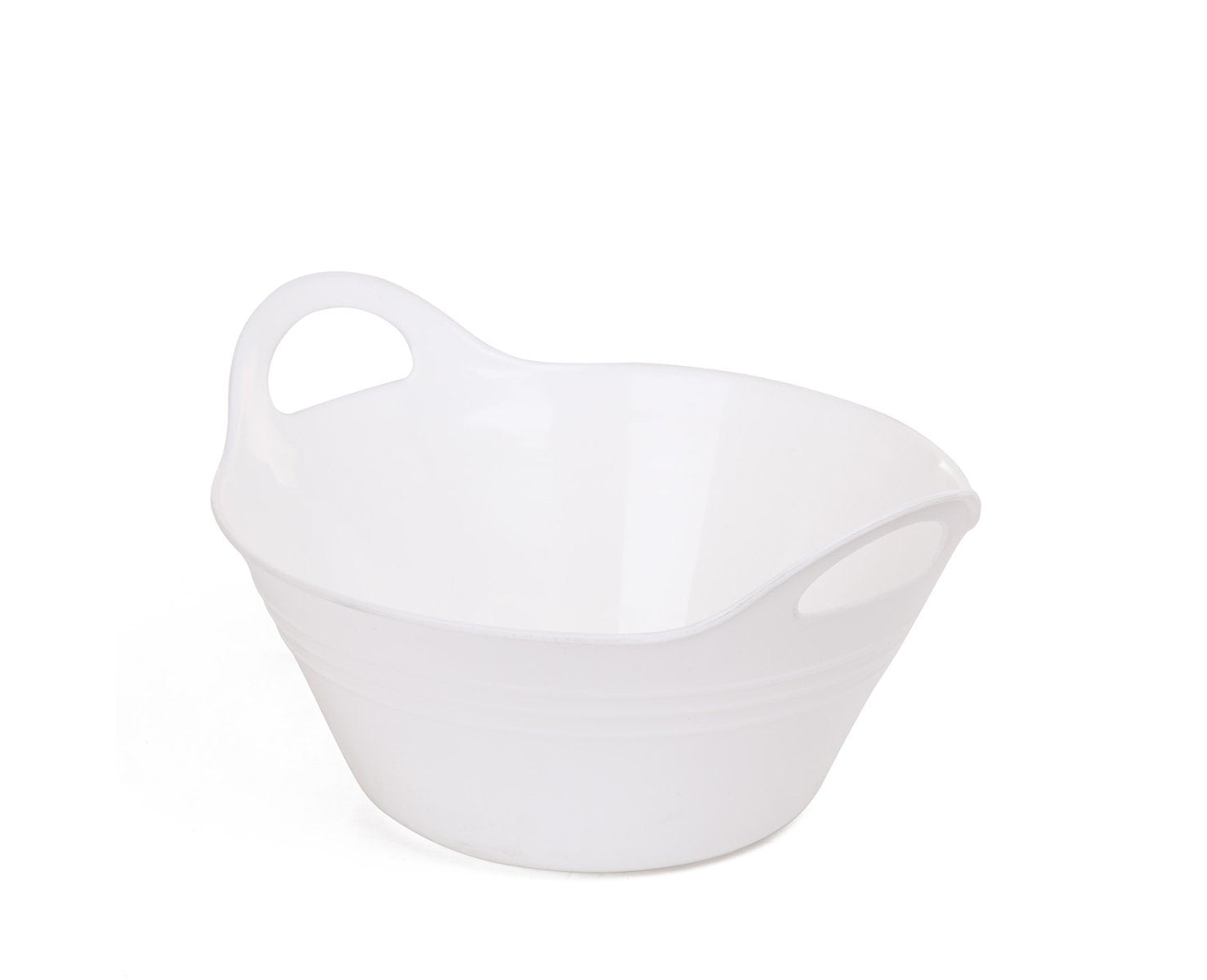 Bol en Plastique avec Poignées, (Lots de 2, Medium, 2.5L)