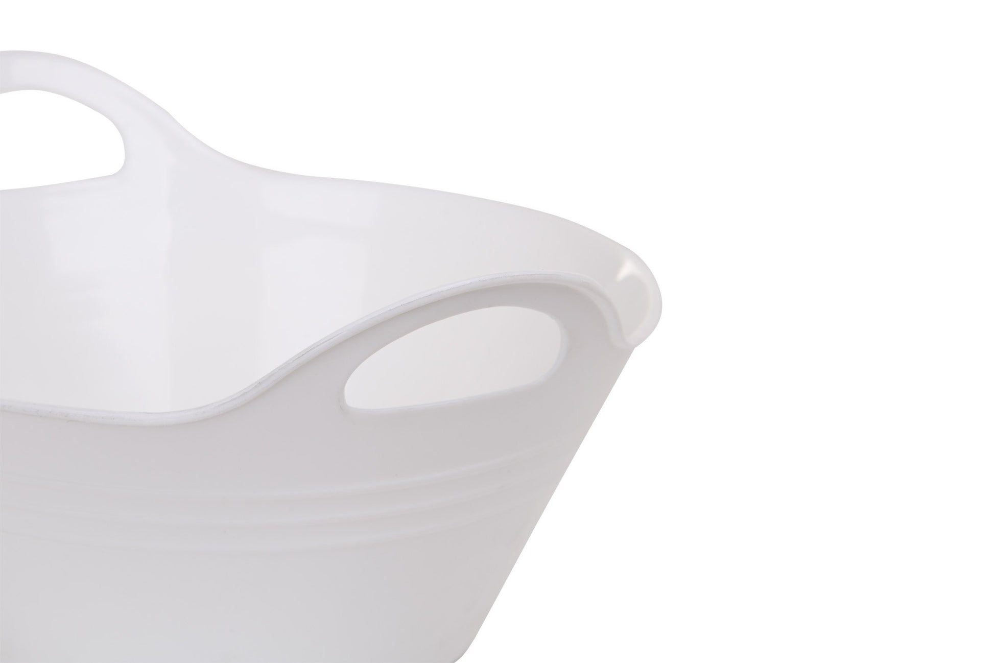 Bol en Plastique avec Poignées, (Lots de 2, Medium, 2.5L)