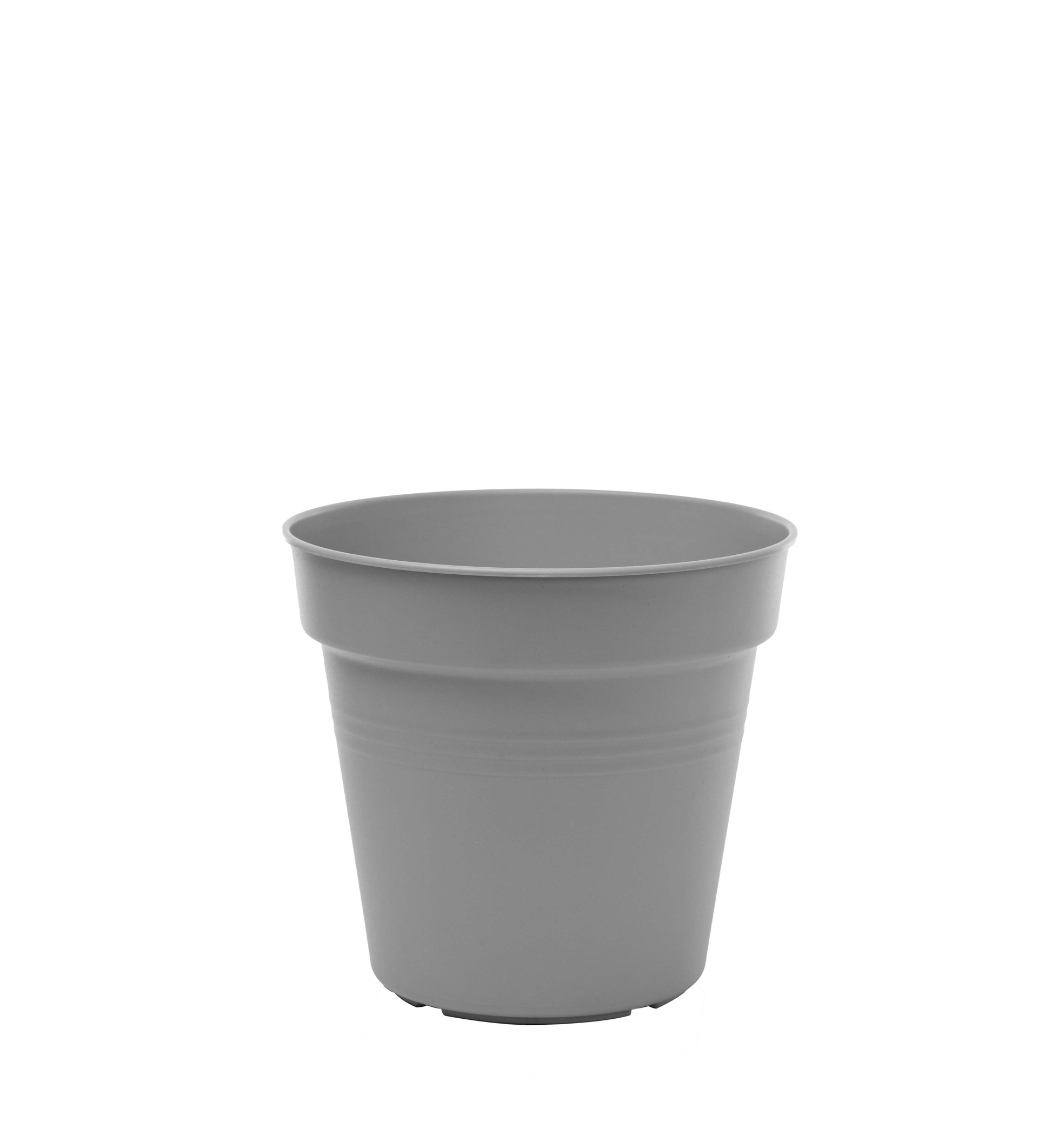 Pots de Jardin Rond avec plat circulaire (17cm, Lot de 4)