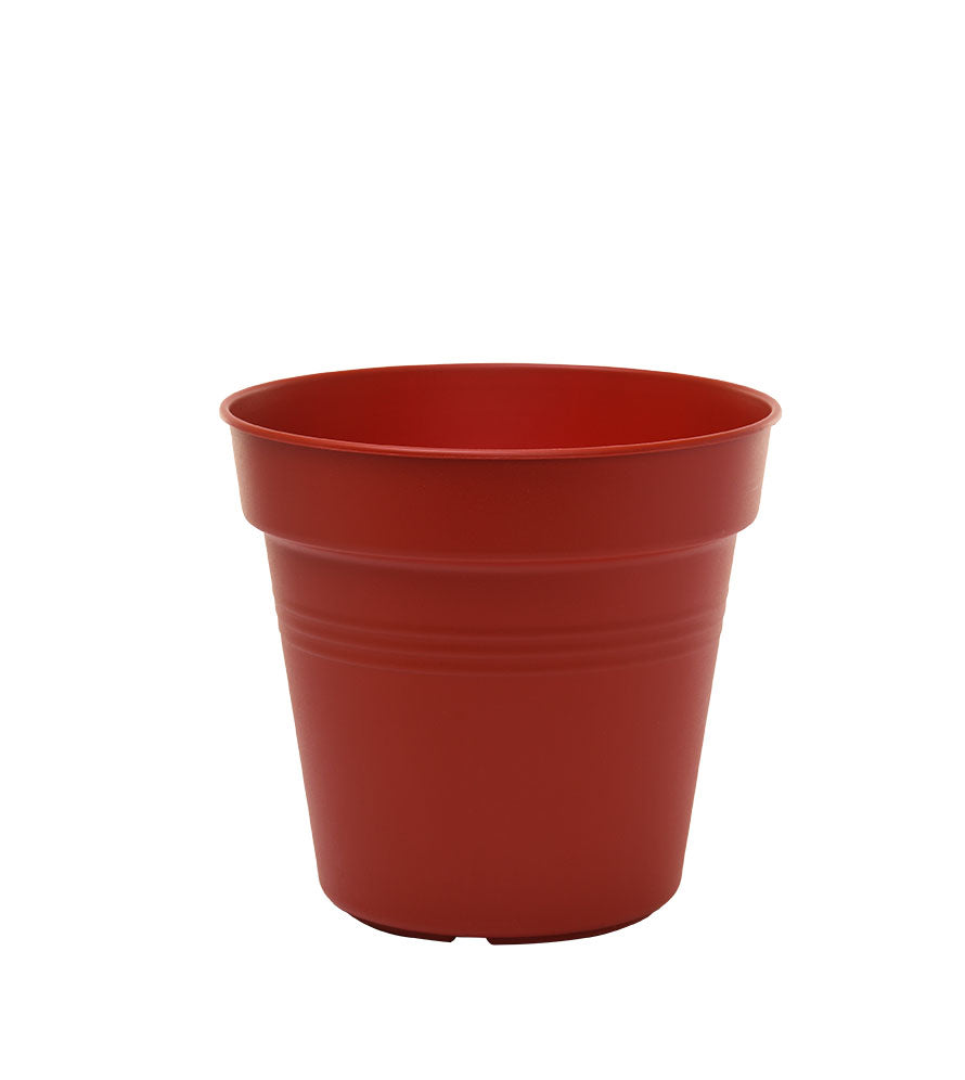 Pots de Jardin Rond avec plat circulaire (15cm, Lot de 4)