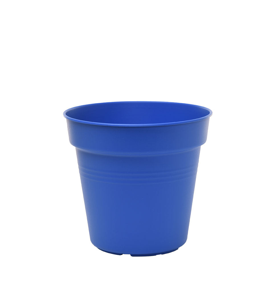 Pots de Jardin Rond avec plat circulaire (15cm, Lot de 4)