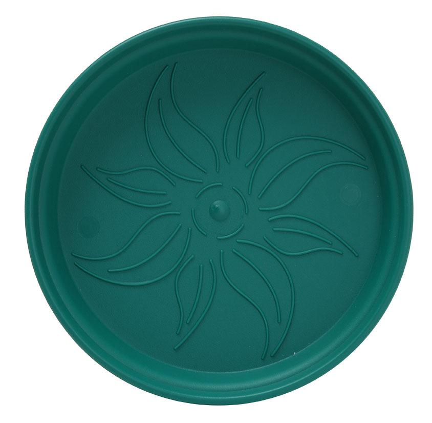 Pots de Jardin Rond avec plat circulaire (19 Cm, Lot de 4)