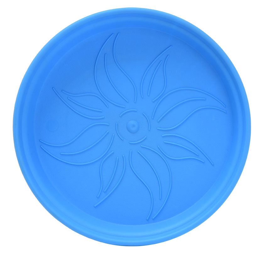 Pots de Jardin Rond avec plat circulaire (17cm, Lot de 4)