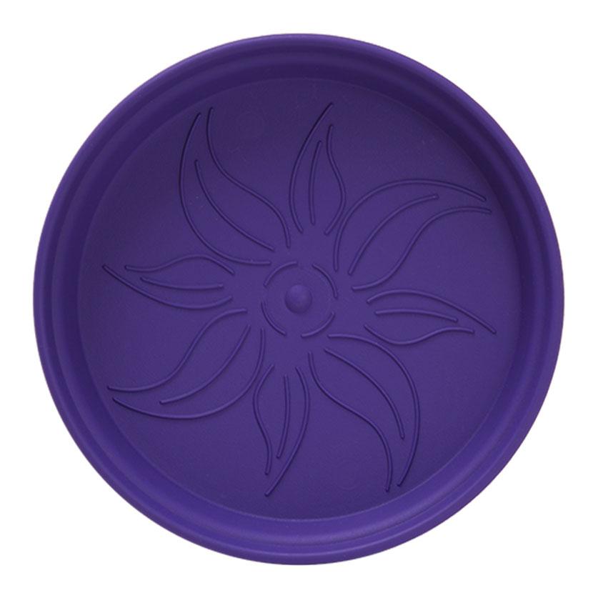 Pots de Jardin Rond avec plat circulaire (19 Cm, Lot de 4)
