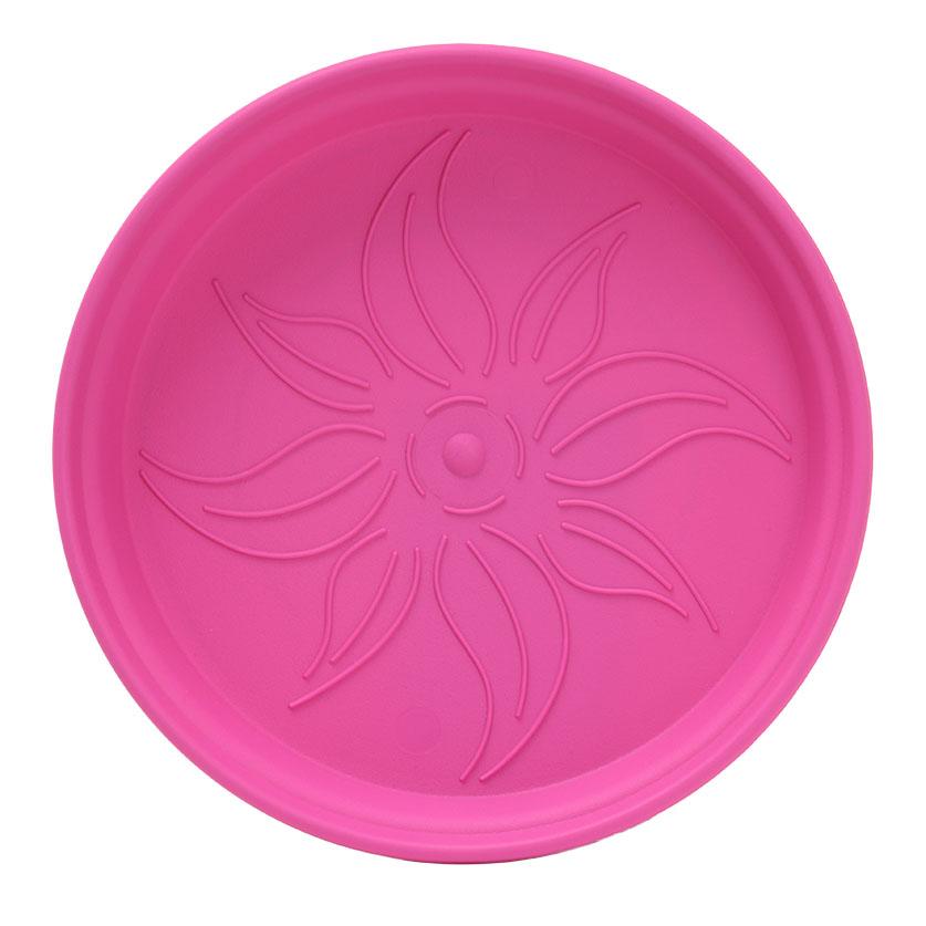 Pots de Jardin Rond avec plat circulaire (13cm, Lot de 4)