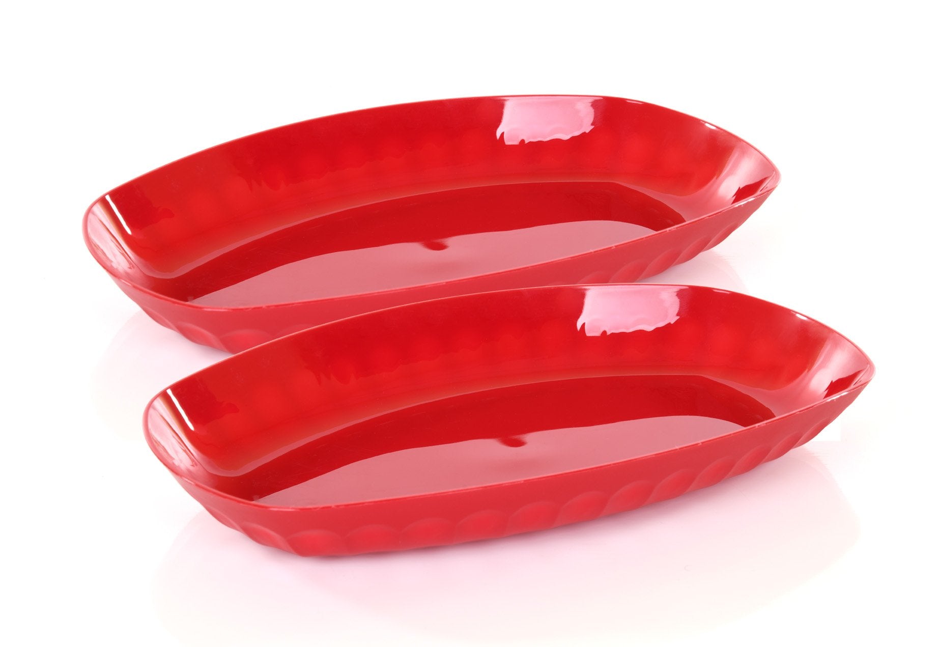 Mintra Home - Plateau incassable Oval (Collection Bold - Lot de 2). - Mintra France