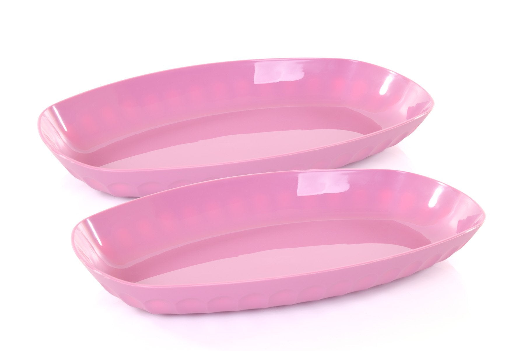 Mintra Home - Plateau incassable Oval (Collection Bold - Lot de 2). - Mintra France