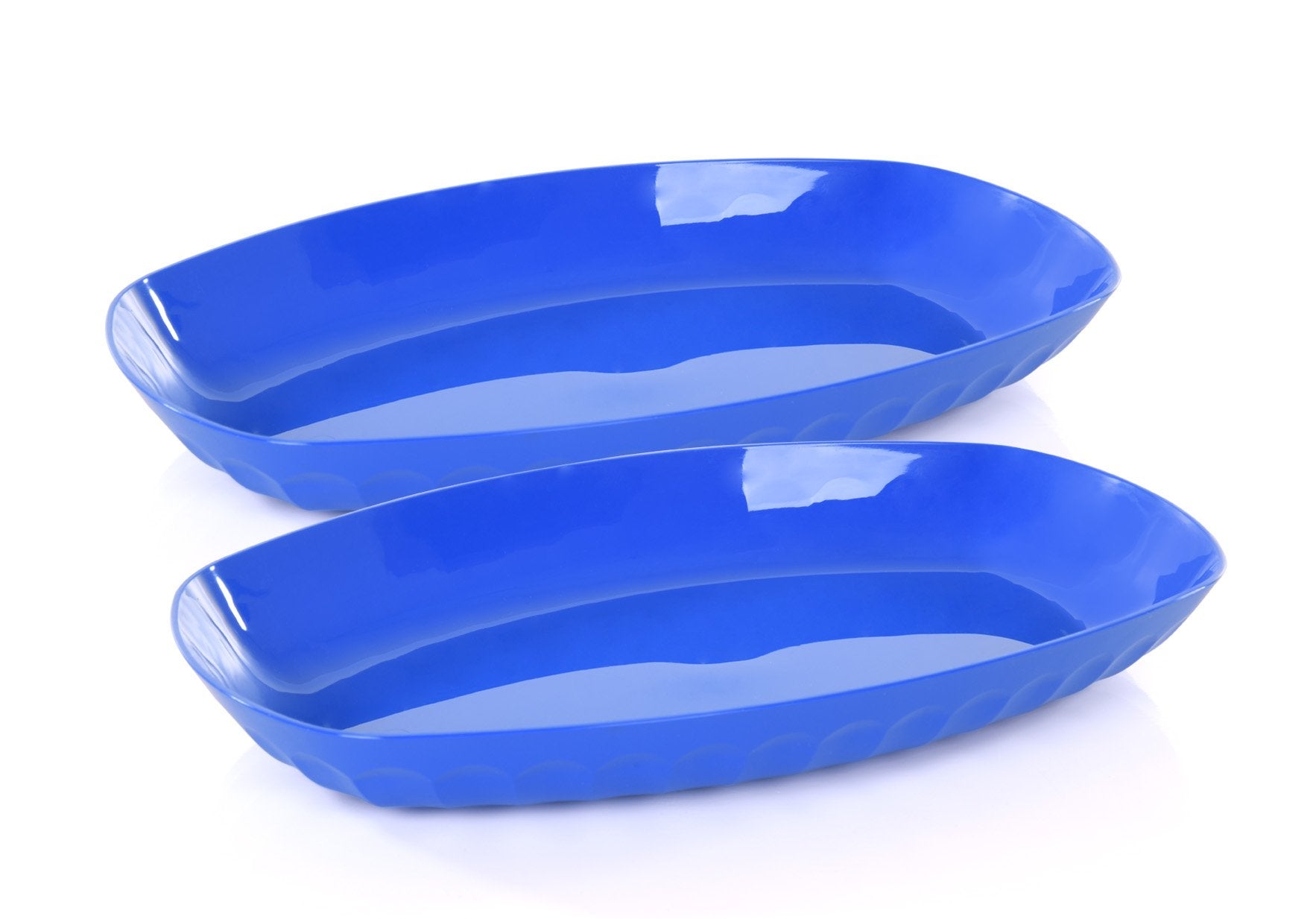 Mintra Home - Plateau incassable Oval (Collection Bold - Lot de 2). - Mintra France