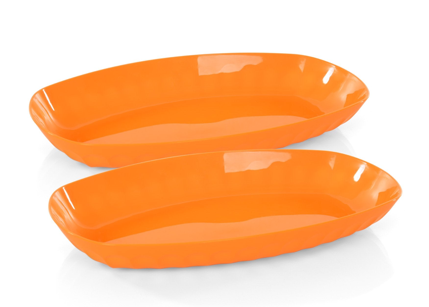 Mintra Home - Plateau incassable Oval (Collection Bold - Lot de 2). - Mintra France
