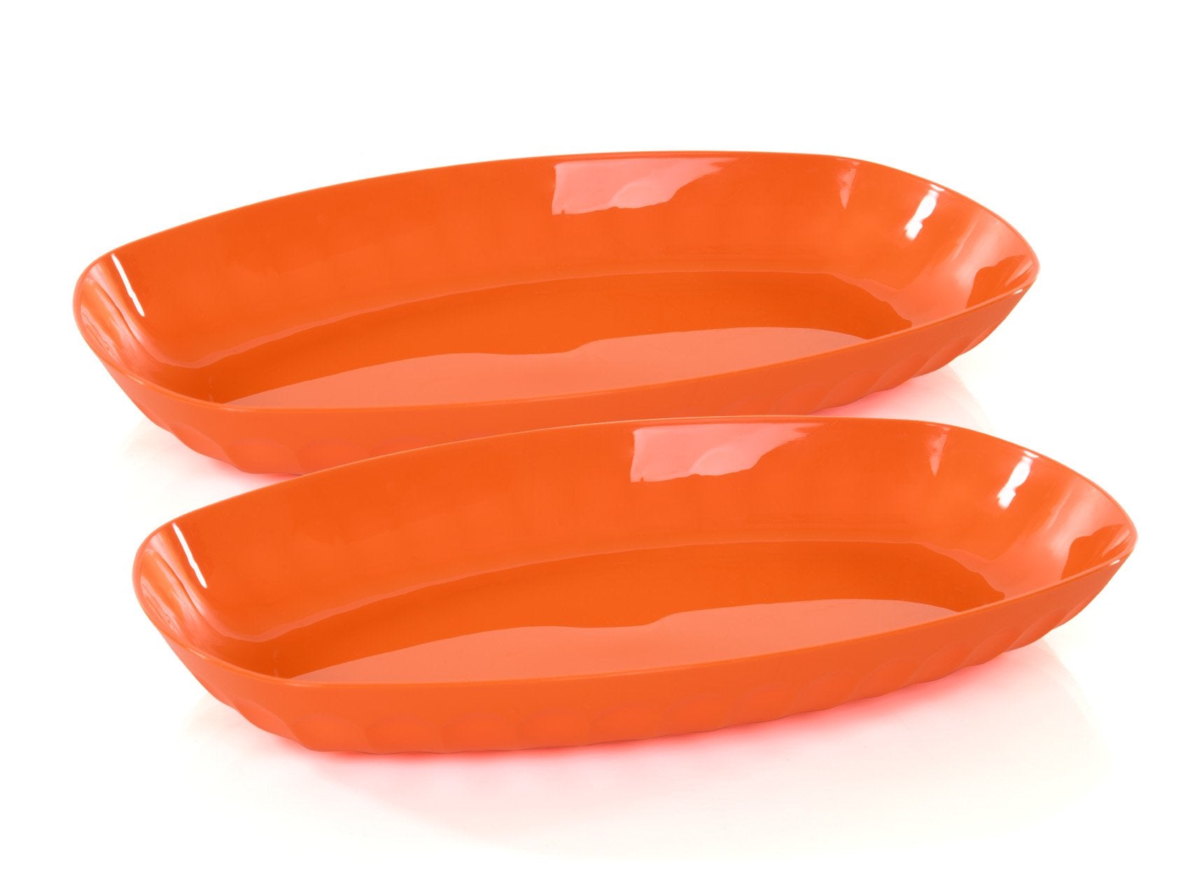 Mintra Home - Plateau incassable Oval (Collection Bold - Lot de 2). - Mintra France