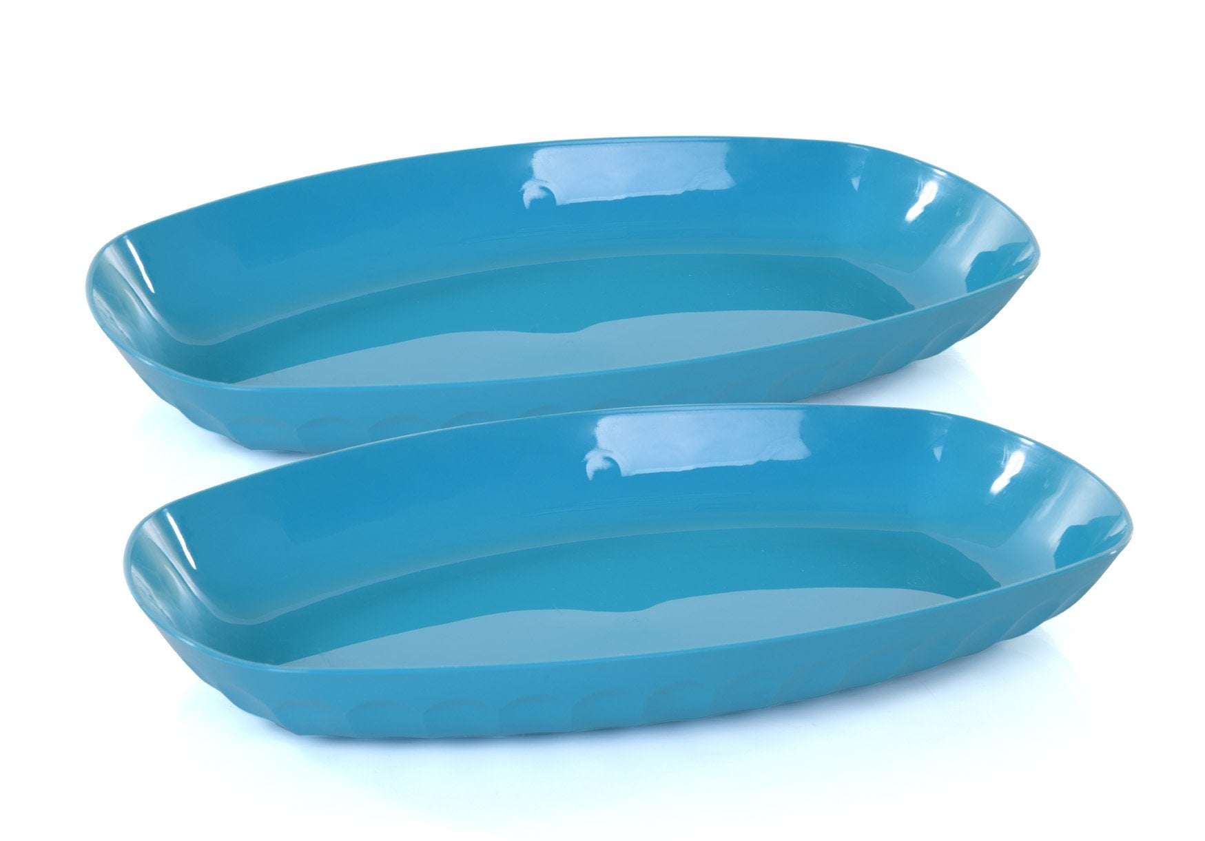 Mintra Home - Plateau incassable Oval (Collection Bold - Lot de 2). - Mintra France