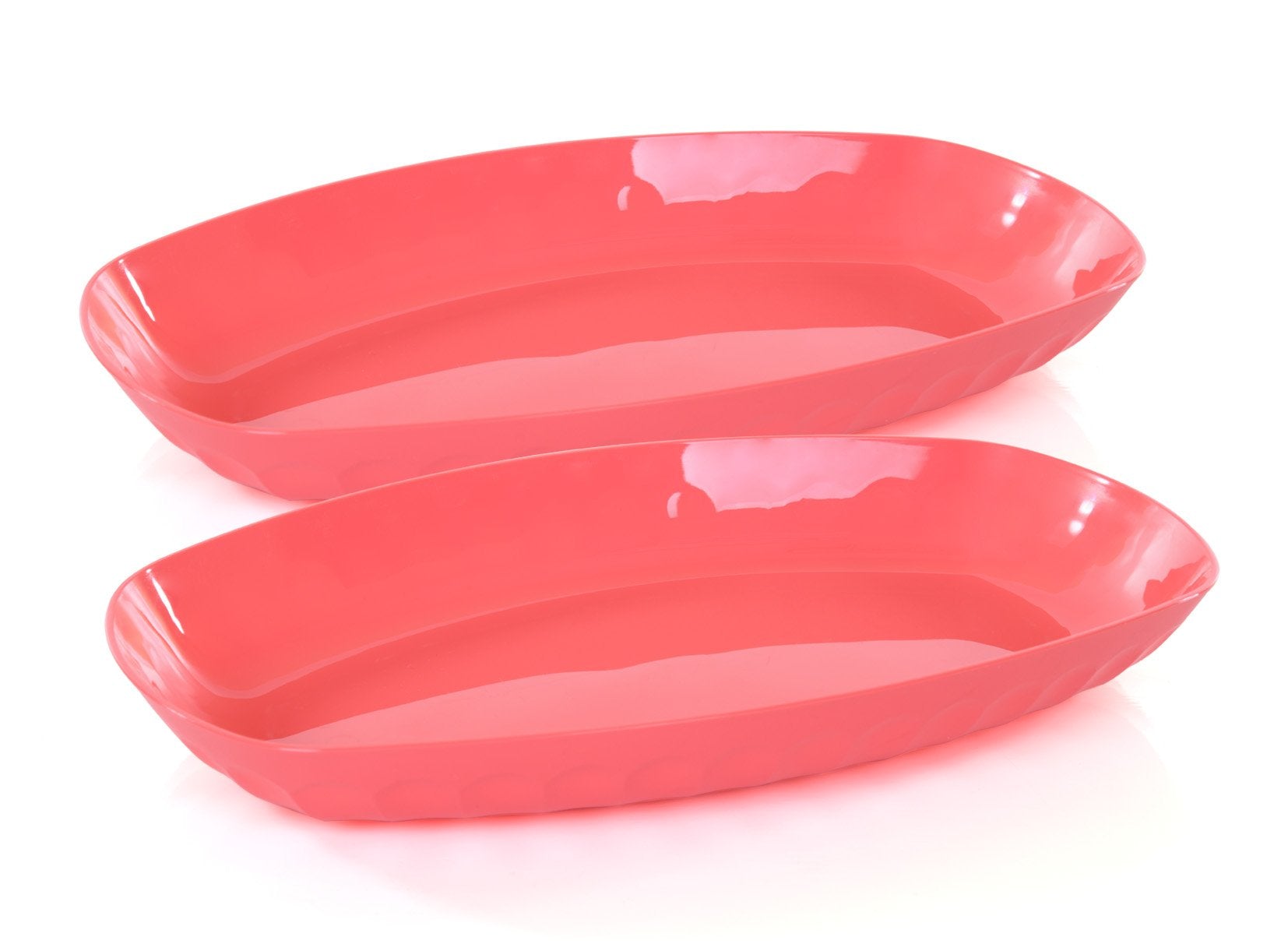 Mintra Home - Plateau incassable Oval (Collection Bold - Lot de 2). - Mintra France
