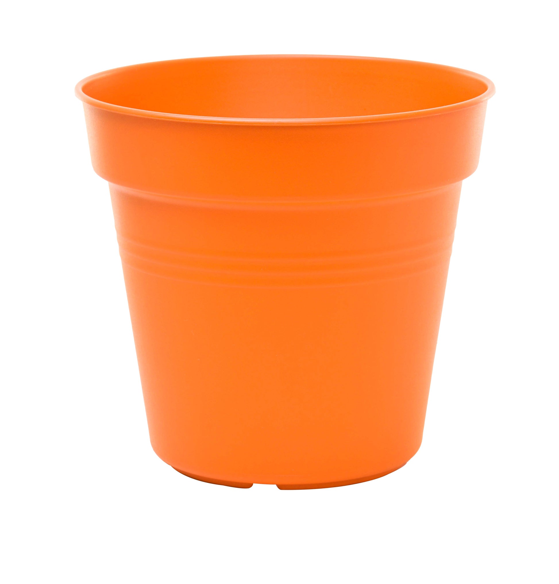 Pots de Jardin Rond avec plat circulaire (19 Cm, Lot de 4)