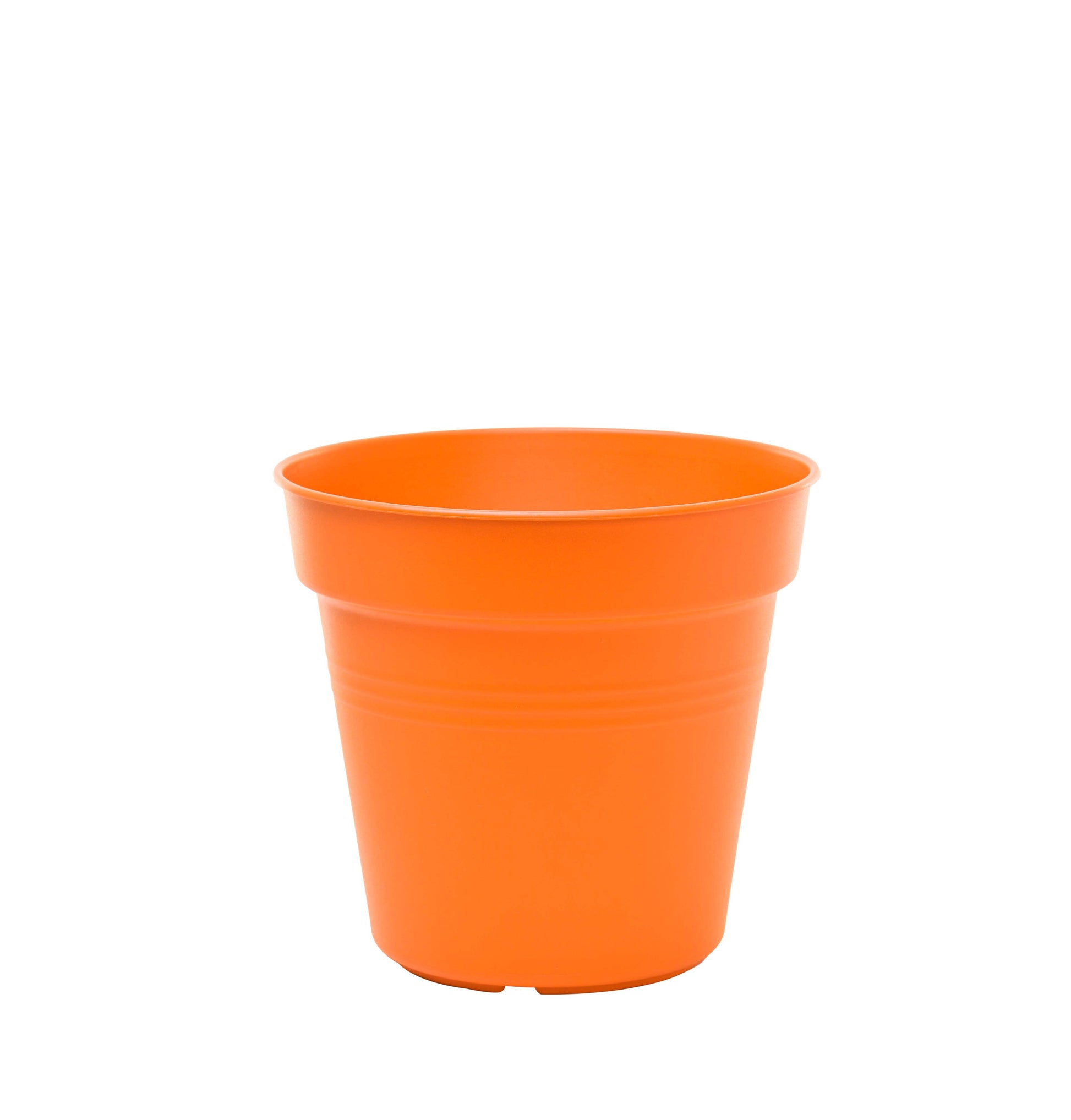 Pots de Jardin Rond avec plat circulaire (17cm, Lot de 4)
