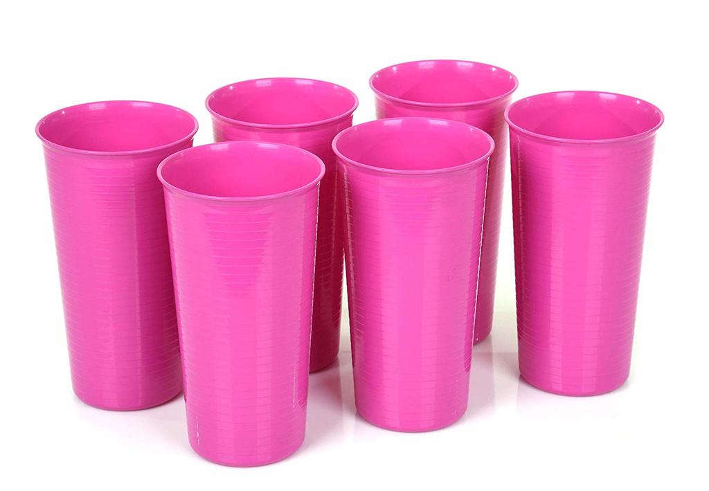Gobelet réutilisable en plastique 850ml (Lot de 6)- Mintra France